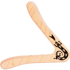 Boomerang Sirius laget av tre 25 cm