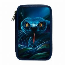 Penal med slange, m�rkebl�