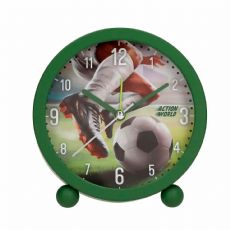 Vekkerklokke med fotballmotiv