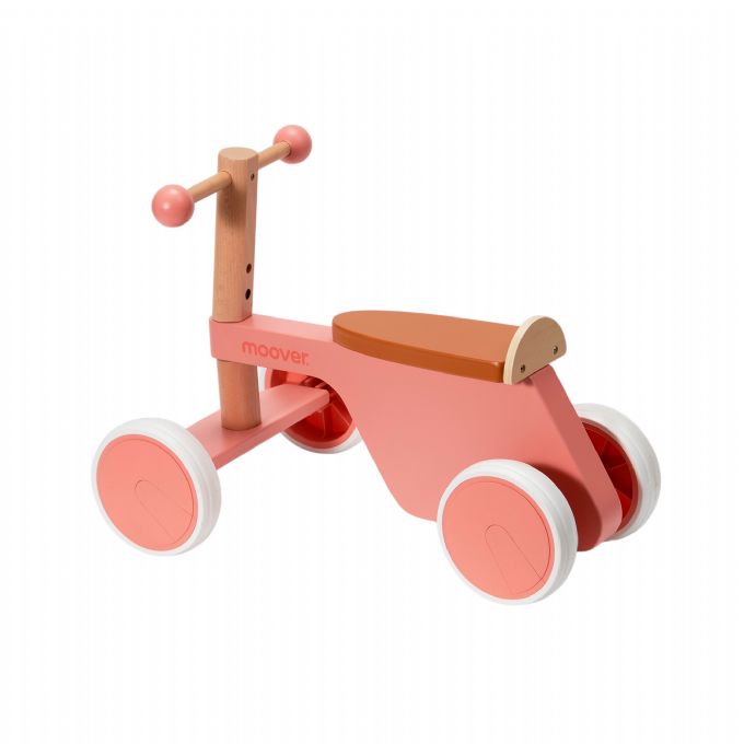 Moover Firehjulssykkel Rosa version 1