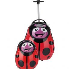 Koffert og ryggsekk sett Ladybug