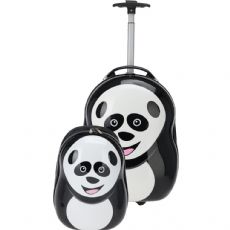 Koffert og ryggsekksett Panda