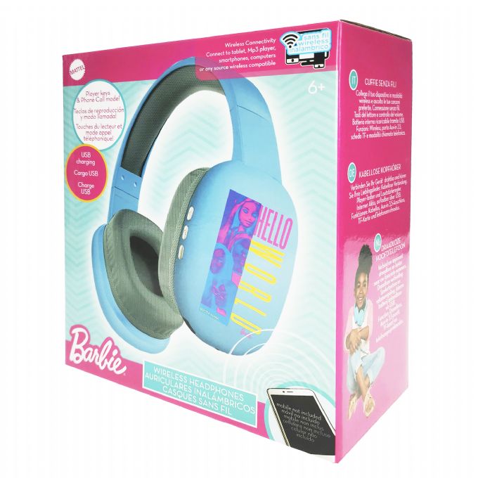 Trådløse hodetelefoner, Barbie version 2