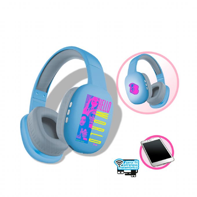 Trådløse hodetelefoner, Barbie version 1