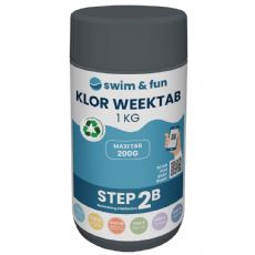 Klor WeekTab 200 g, 1 kg 