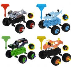 Monster Jam Mechanix 4-pakning 1:32