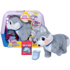 Sm� levende kj�ledyr Ouchies Husky Dog