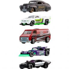 Hot Wheels S�lv Batman 1:64 5-pakning