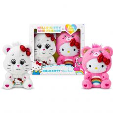 Care Bears Hello Kitty 2-pakning 25 cm