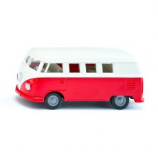 siku VW T1 Buss r�d/hvit 1:50