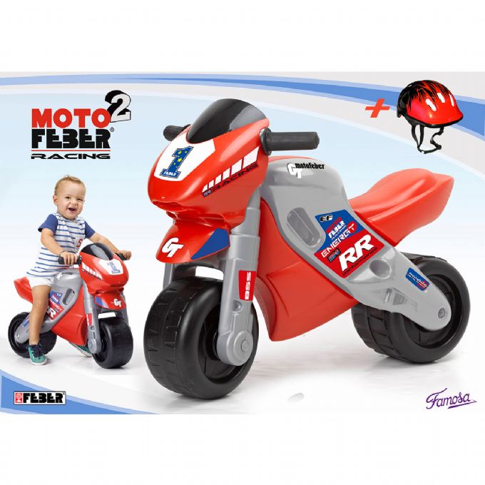 Balansesykkel, r�d version 3