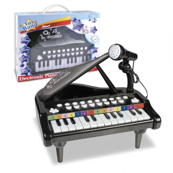 Elektronisk piano med mikrofon Bontempi musikkinstrumenter Elektronisk piano med mikrofon Bontempi musikkinstrumenter