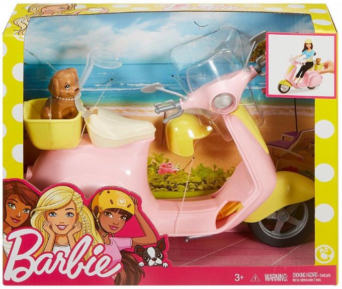 Barbie Scooter - Barbie Dolls FRP56 Shop - Eurotoys.net