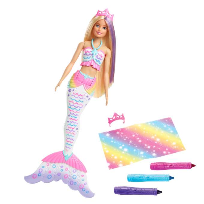Dreamtopia Color Magic Barbie Barbie Dreamtopia dukker GCG67 Shop
